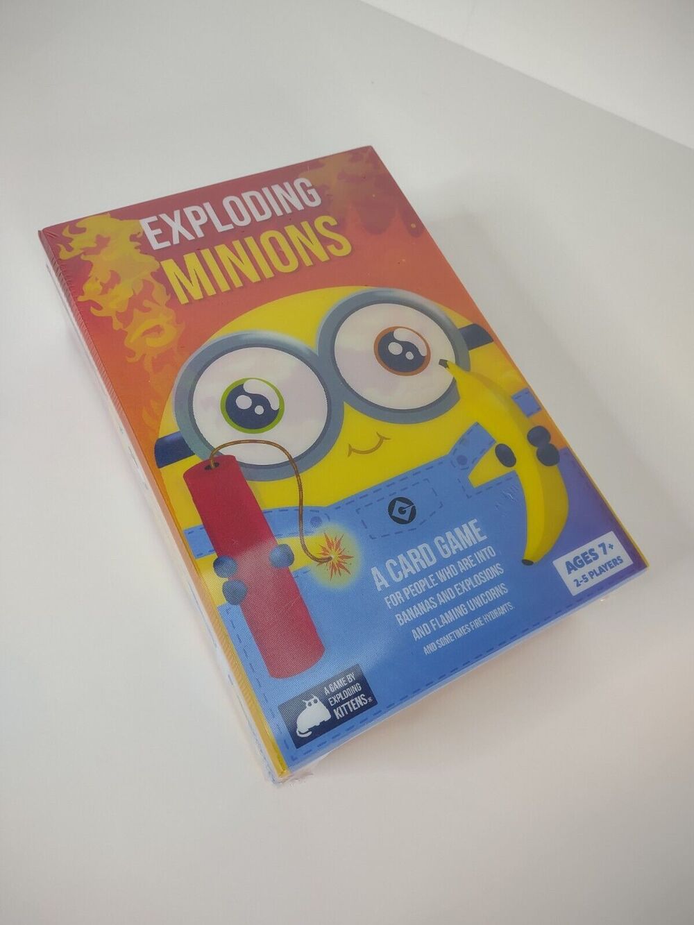 Exploding Minions By Exploding Kittens A Family Party Card Game NEW Sealed 2021